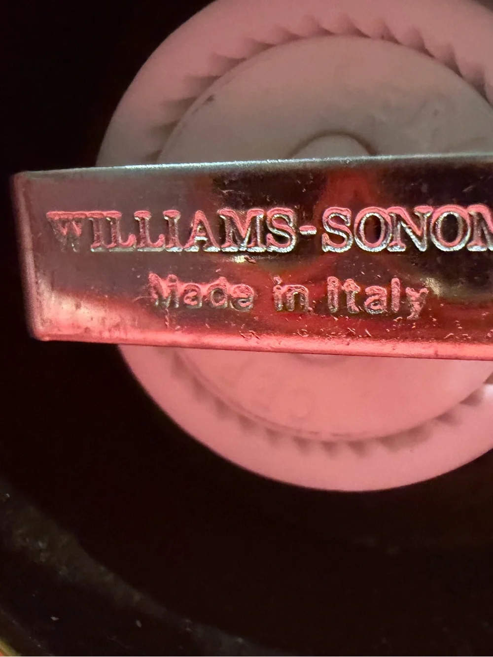 Williams Sonoma Gold  Salt Grinders. Read Description